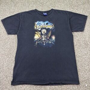 Vintage Bodega Heavy Metal 1981 Sci Fi Art Tee Y2K Rare  Size Medium Black